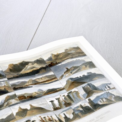 Remarkable Hills on the Upper Missouri by Friedrich Salathe