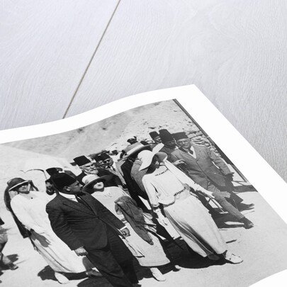 Distinguished visitors to the Tomb of Tutankhamun by Harry Burton