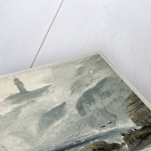 Lighthouse on Flamborough Head by William Daniell