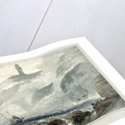 Lighthouse on Flamborough Head by William Daniell