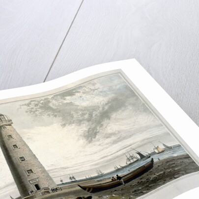 The Orford Ness Lighthouses by William Daniell