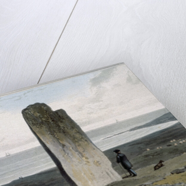 Druidical Stone at Strather near Barvas by William Daniell