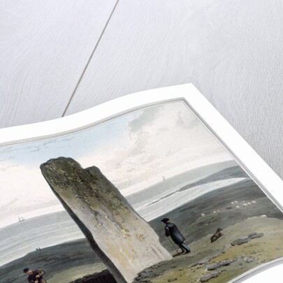 Druidical Stone at Strather near Barvas by William Daniell