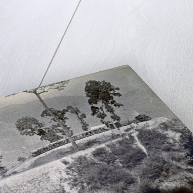 The loop at Agony Point at Tindharia on the Darjeeling Himalayan Railway by Anonymous