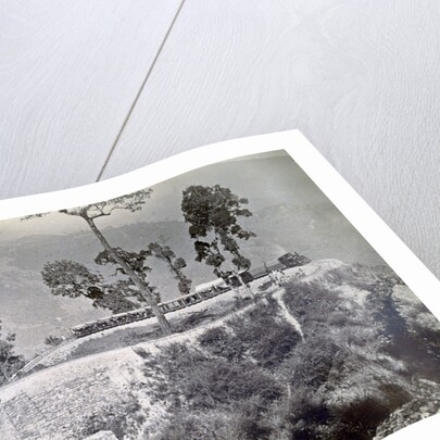 The loop at Agony Point at Tindharia on the Darjeeling Himalayan Railway by Anonymous