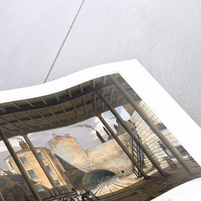Warehouses etc at the end of the Tunnel towards Wapping by SG Hughes