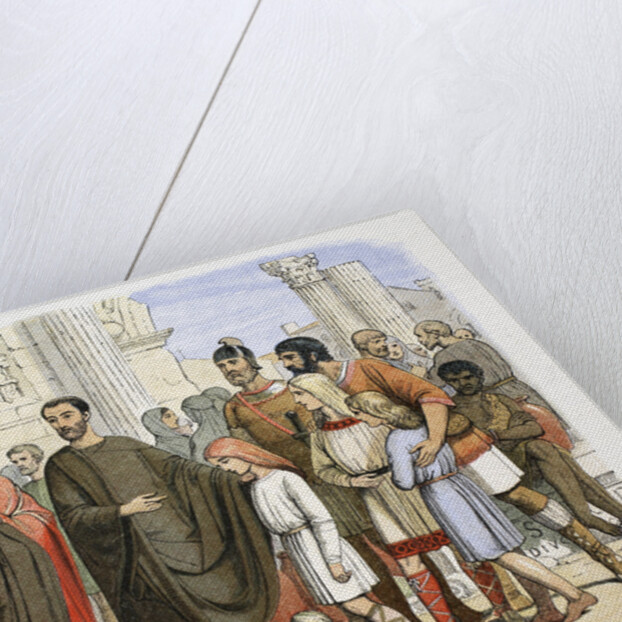 St Gregory the Great and the English slaves at Rome by James William Edmund Doyle