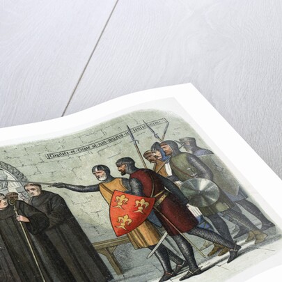 The monks of Christ Church, Canterbury, expelled by James William Edmund Doyle