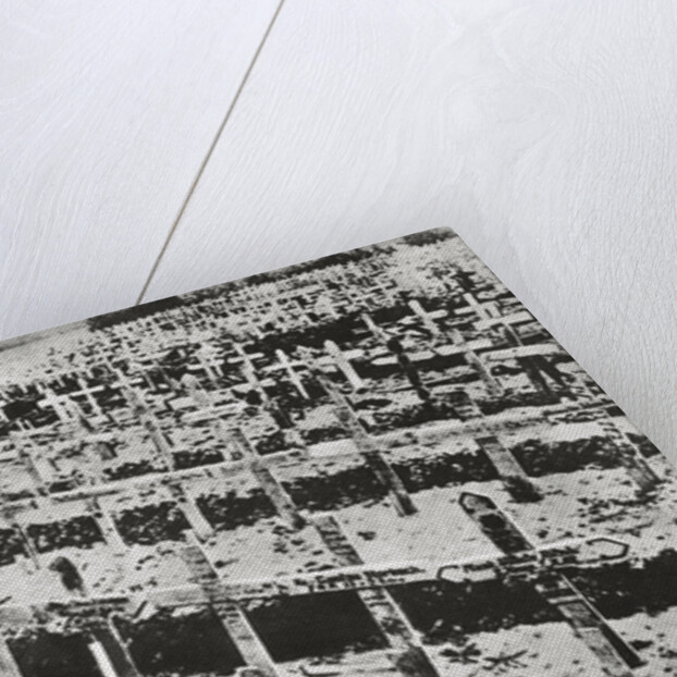 A German cemetery in France by Anonymous