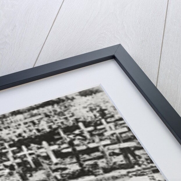 A German cemetery in France by Anonymous