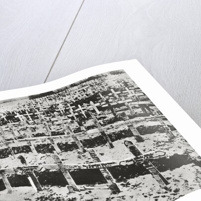 A German cemetery in France by Anonymous