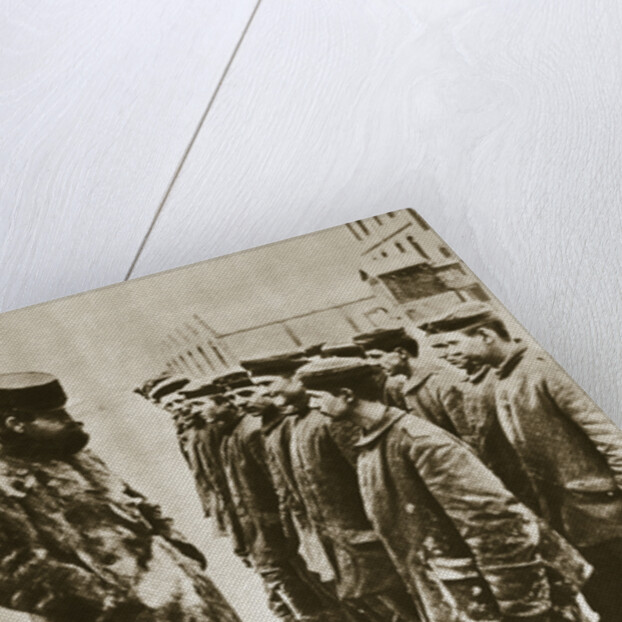Youthful German prisoners of war by Anonymous
