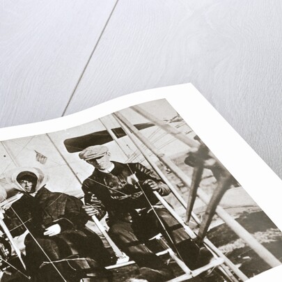 Wilbur Wright and his sister, Katherine by Anonymous