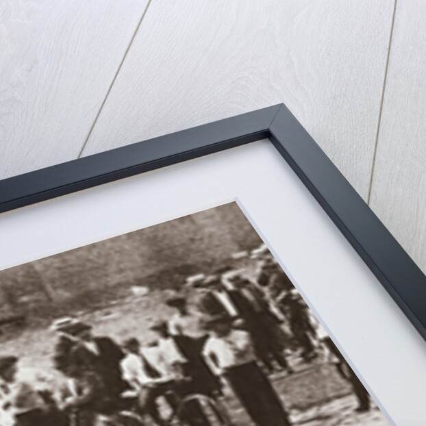 Riot during a strike by Standard Oil workers by Anonymous