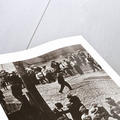 Riot during a strike by Standard Oil workers by Anonymous