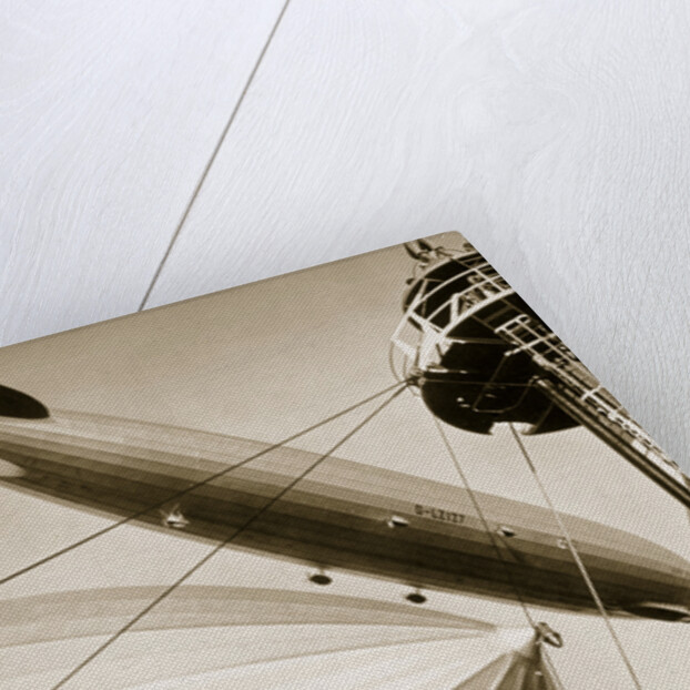 Germany's two mighty airships, the 'Graf Zeppelin' and the 'Hindenburg' by Anonymous