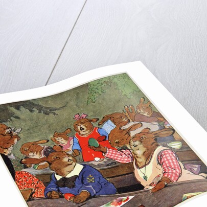 Painting eggs by Fritz Kock-Gotha