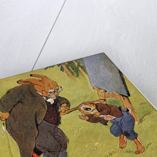 Naughty schoolboy by Fritz Kock-Gotha