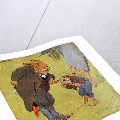 Naughty schoolboy by Fritz Kock-Gotha