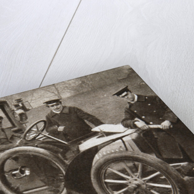 First taxi-cab in Liverpool by J.P. Wood