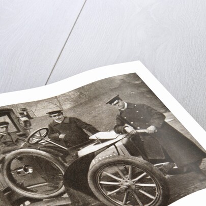 First taxi-cab in Liverpool by J.P. Wood