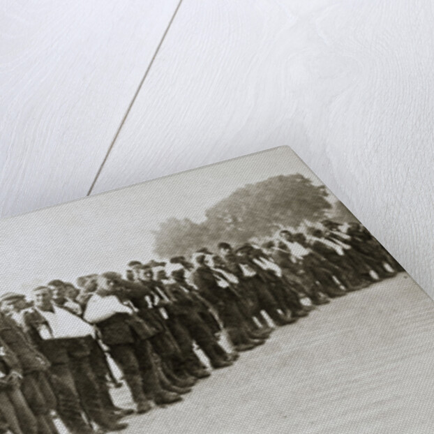 A parade of the walking wounded by Anonymous