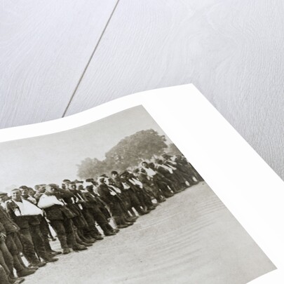 A parade of the walking wounded by Anonymous