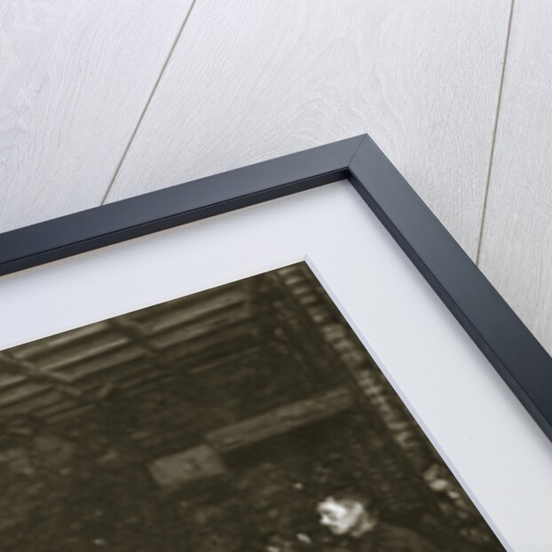 Russian manual labourers eating a meal by Anonymous