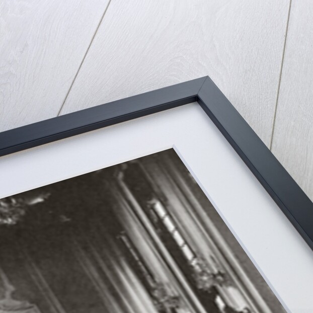 Charlie Chaplin portraying Adenoid Hynkel in the film 'The Great Dictator' by Anonymous