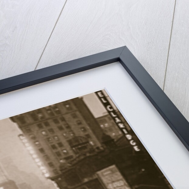 Winter evening on Times Square and Broadway by Anonymous