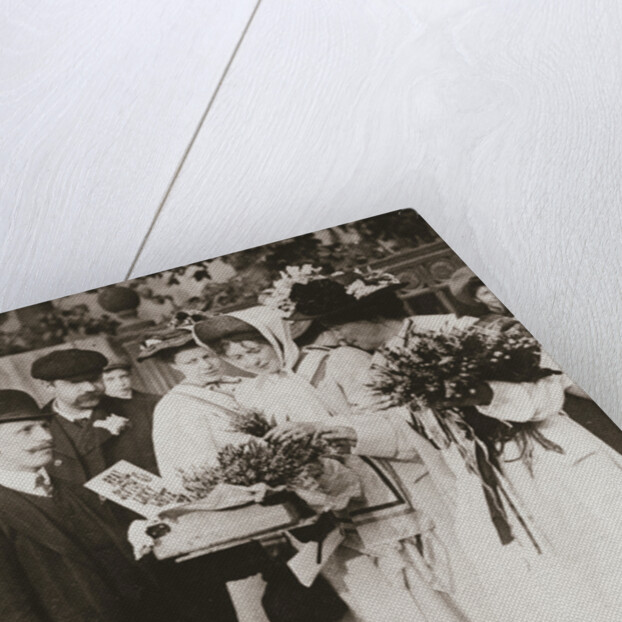 Christabel Pankhurst and Emmeline Pethick-Lawrence by Anonymous