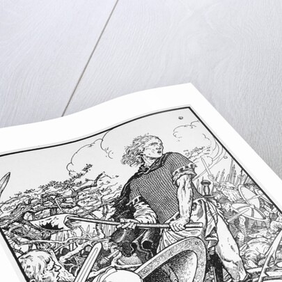 Alfred the Great at the Battle of Ashdown by Morris Meredith Williams