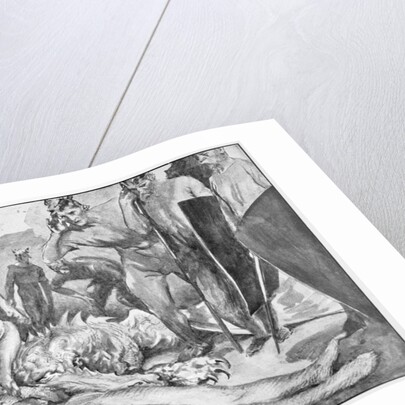 The Death of Beowulf by John Henry Frederick Bacon