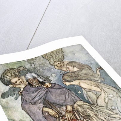 There dwelt the red-haired ocean-nymphs by Stephen Reid