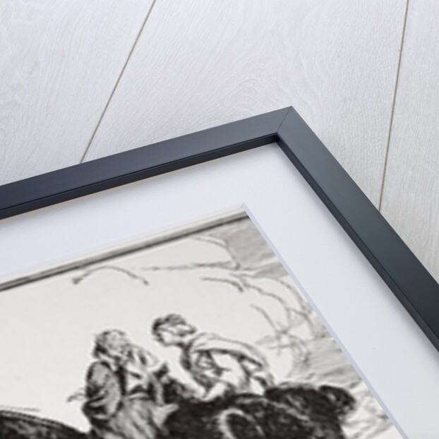 As they waiting on the little woodland knoll by Dora Curtis