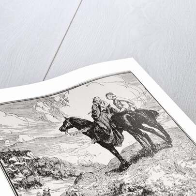 As they waiting on the little woodland knoll by Dora Curtis