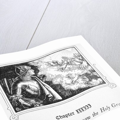 How Sir Launcelot saw the Holy Grail by Dora Curtis