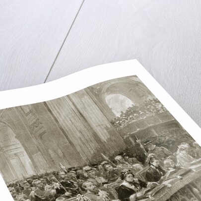 Thanksgiving service for the recovery of the Prince of Wales by G Amato