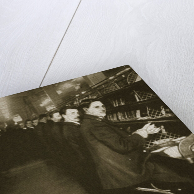 Staff sorting letters at the Post Office by Anonymous