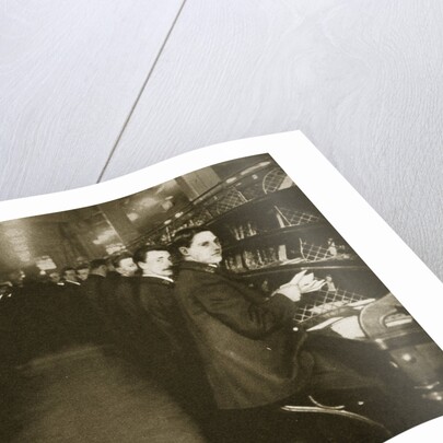 Staff sorting letters at the Post Office by Anonymous