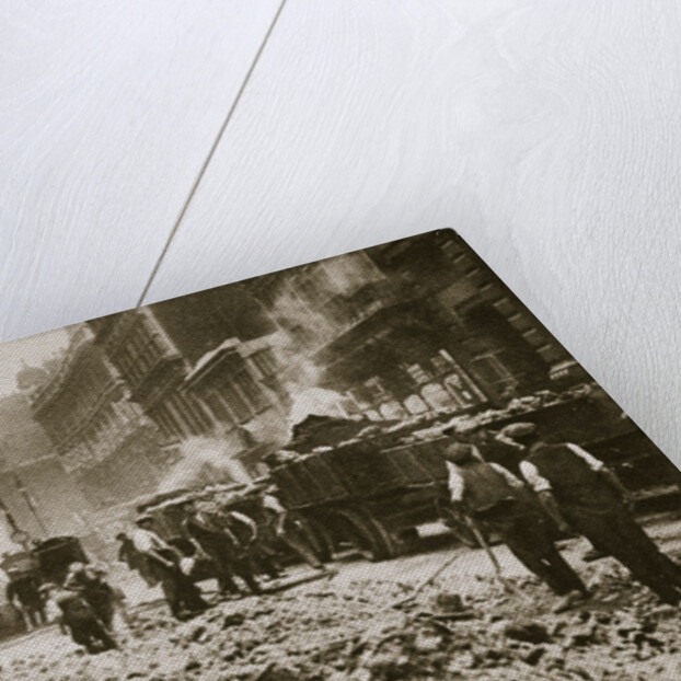 Rebuilding and modernising roads by Anonymous