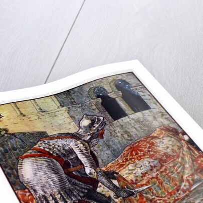 Sir Lancelot in the Chapel Perilous by Anonymous
