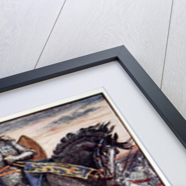 Sir Lancelot forbids Sir Bors to Slay the King by Anonymous