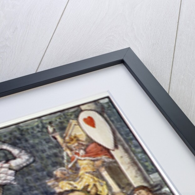 Percival Obtains the Shield of the Beating Heart by Anonymous