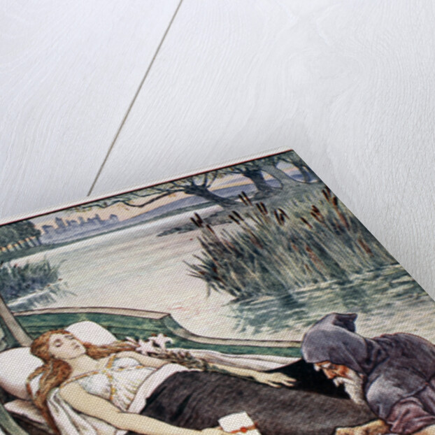 The Death Journey of the Lily Maid of Astolat by Anonymous