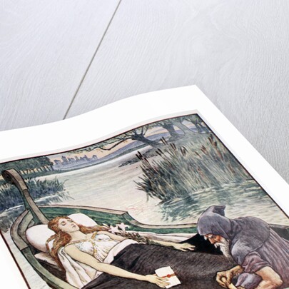 The Death Journey of the Lily Maid of Astolat by Anonymous