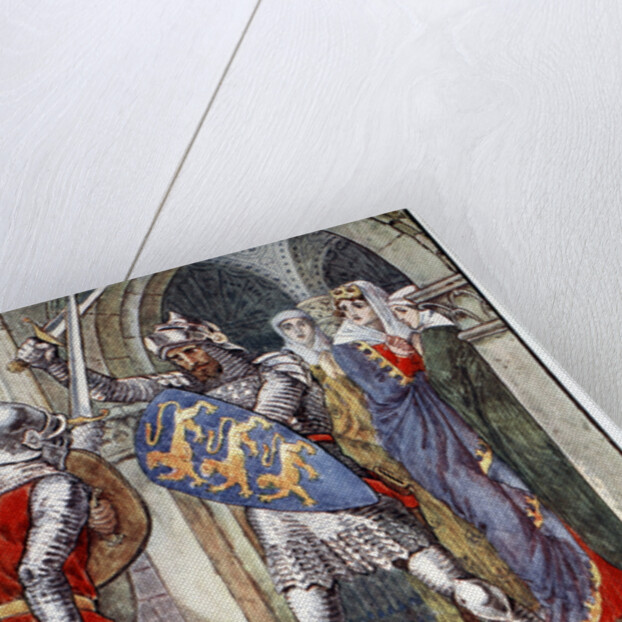 The Fight in the Queen's Ante-Chamber by Anonymous