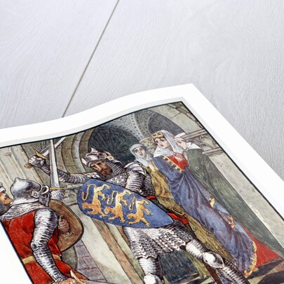 The Fight in the Queen's Ante-Chamber by Anonymous