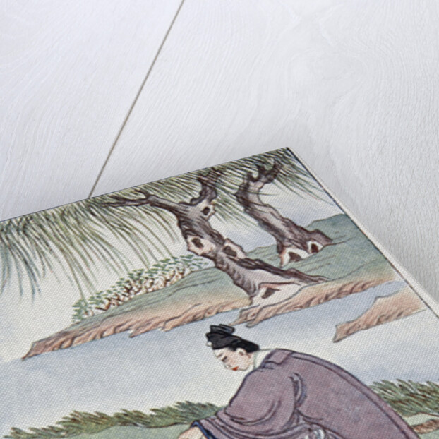 Chia Tzu-Lung finds the stone belonging to Mr Chen the alchemist by Anonymous