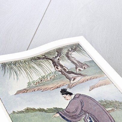 Chia Tzu-Lung finds the stone belonging to Mr Chen the alchemist by Anonymous